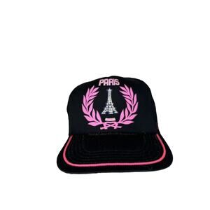 Vintage Style Paris Mesh Trucker Hat SnapBack